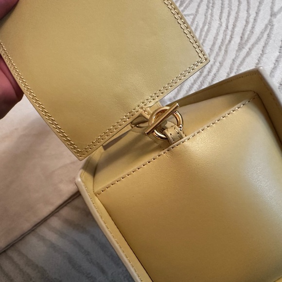 Jacquemus Yellow Le Rectangle Shoulder Bag - Picture 11 of 12